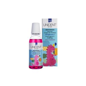 Intermed Στοματικό Διάλυμα Unident 250ml με Γεύση Τσιχλόφουσκα