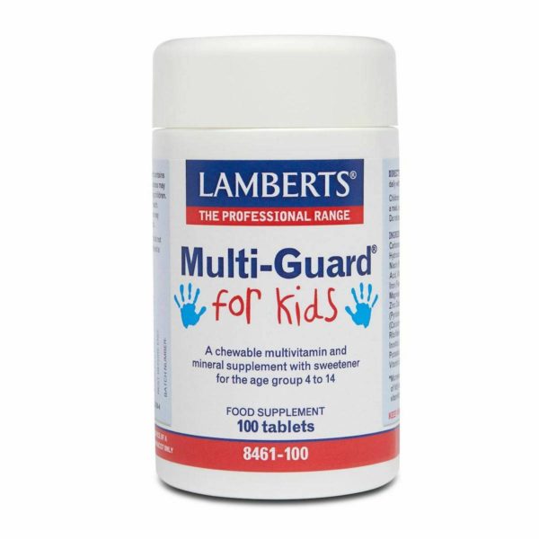 Lamberts Multi-Guard For Kids 100 ταμπλέτες
