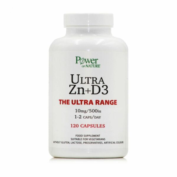 Power Health Ultra Zinc + D3 120 κάψουλες Pharmacity