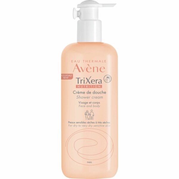 Avene TriXera Nutrition Dry To Very Dry Sensitive Skin Shower Cream 500ml