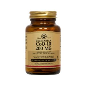 Solgar Vegetarian CoQ-10 χωρίς Γλουτένη 200mg 30 φυτικές κάψουλες