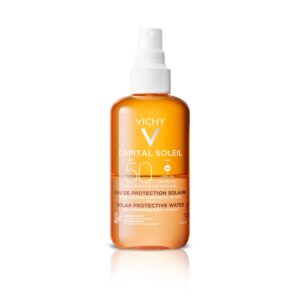 Vichy Capital Soleil Solar Protective Water Αδιάβροχη Αντηλιακή Λοσιόν για το Σώμα SPF50 σε Spray 200ml