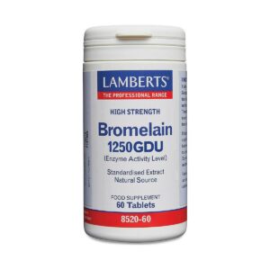 Lamberts Bromelain 1250GDU 500mg 60 ταμπλέτες