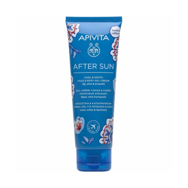 Apivita After Sun Travel Size Gel-Cream Για Πρόσωπο & Σώμα 100ml Limited Edition 2024
