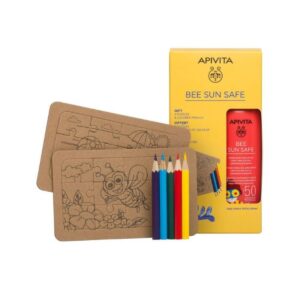 Apivita Set Bee Sun Safe Spf50 Hydra Sun Kids Lotion 200ml + Δώρο Παζλ 2τμχ & Ξυλομπογιές 5τμχ