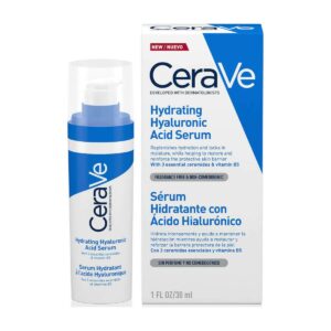 CeraVe Hydrating Hyaluronic Acid Serum Ορός Eνυδάτωσης Προσώπου με Yαλουρονικό Oξύ & 3 Aπαραίτητα Ceramides, 30ml
