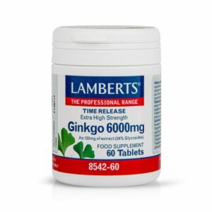 Lamberts Ginkgo 6000mg 60 ταμπλέτες