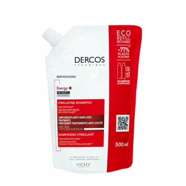 Vichy Dercos Energy+ Anti-Hair Loss Σαμπουάν κατά της Τριχόπτωσης για Όλους τους Τύπους Μαλλιών 500ml