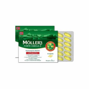 Moller's Μουρουνέλαιο και Ιχθυέλαιο 30 κάψουλες
