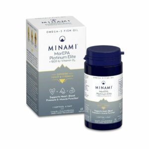 Minami MorEPA Platinum & Vitamin D3 Ιχθυέλαιο 60 μαλακές κάψουλες