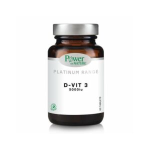Power Health Platinum Range D-Vit 3 Βιταμίνη για Ανοσοποιητικό 5000iu 60 ταμπλέτες