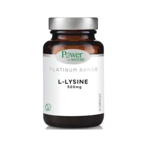 Power of Nature Platinum Range L-Lysine 500mg, 30caps