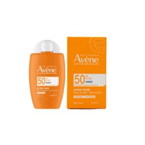 Avene Ultra Fluid Invisible Aντηλιακή Κρέμα Προσώπου SPF50, 50ml