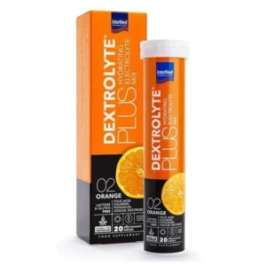 Intermed Dextrolyte Plus Αναβράζοντες Ηλεκτρολύτες με Γεύση Πορτοκάλι 20tbs