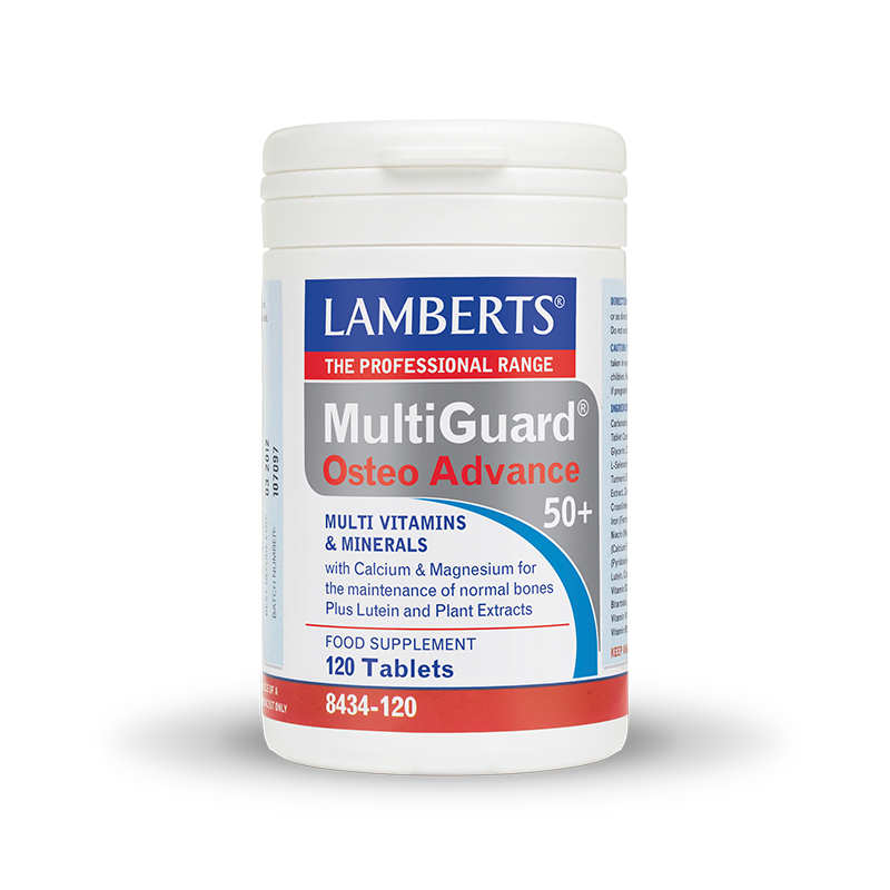 Lamberts MultiGuard OsteoAdvance 50+ Ειδικό Συμπλήρωμα Διατροφής 120 ταμπλέτες