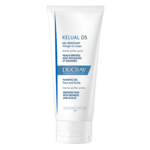 Ducray Gel Καθαρισμού Kelual Ds Foaming Gel για Ερεθισμένες Επιδερμίδες 200ml