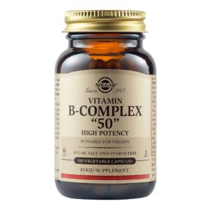 Solgar B-COMPLEX 50 veg.caps 100 tabs