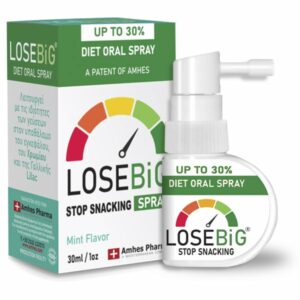 Amhes Losebig Spray Συμπλήρωμα για Αδυνάτισμα 30ml Μέντα