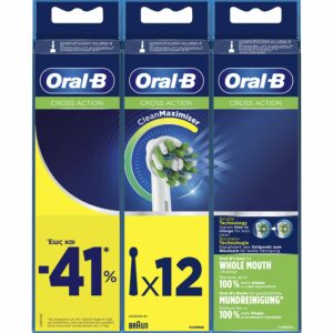 Oral-B Promo Cross Action Clean Maximiser 12 Τεμάχια