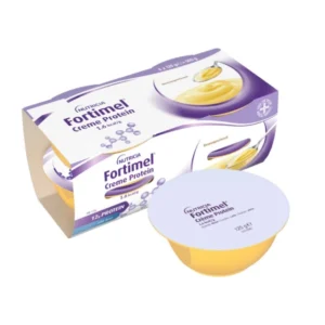 Nutricia Fortimel Creme Protein Ειδικό Συμπλήρωμα Διατροφής 4 x 125gr Βανίλια