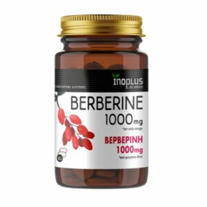 Ino Plus Berberine 1000mg Βερβερίνη 60 ταμπλέτες