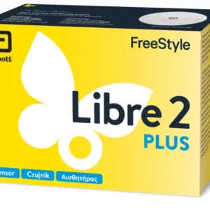 Abbott FreeStyle Libre 2 Plus Παρακολούθηση Γλυκόζης Από το Κινητό 1τμχ
