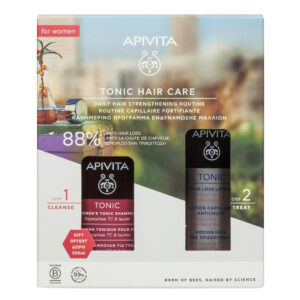 Apivita Hair Loss Women Σετ Περιποίησης Μαλλιών κατά της Τριχόπτωσης με Σαμπουάν 250ml και Λοσιόν 150ml.