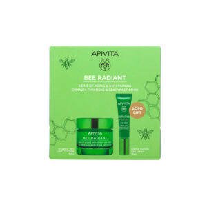 Apivita Bee Radiant Κρέμα-Gel Ελαφριά Υφή Σετ Περιποίησης για Λάμψη