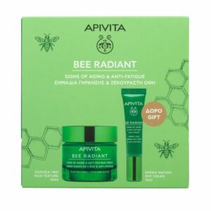 Apivita Promo Bee Radiant Κρέμα Πλούσιας Υφής 50ml & Δώρο Κρέμα Ματιών 15ml