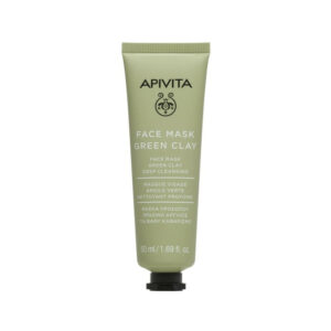 Apivita Green Clay Μάσκα Προσώπου για Καθαρισμό με Άργιλο 50ml