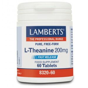Lamberts L-Theanine 200mg 60 ταμπλέτες