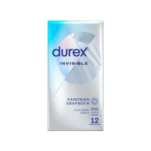 Durex Προφυλακτικά Invisible 56mm Λεπτά 12τμχ