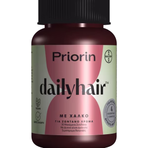 Priorin DailyHair για Λαμπερό Χρώμα Μαλλιών 30 ζελεδάκια φράουλα