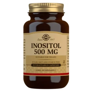 Solgar Inositol 500mg Συμπλήρωμα για το Άγχος 50 φυτικές κάψουλες
