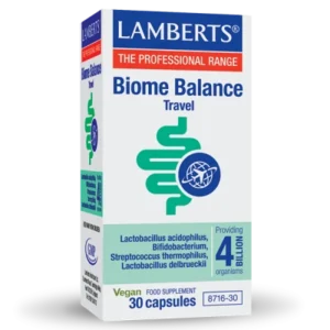 Lamberts Biome Balance Travel Προβιοτικά 30 κάψουλες