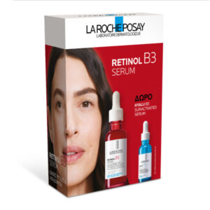 La Roche Posay Set Retinol B3 Serum Αντιρυτιδικός Ορός Αναδόμησης & Ανάπλασης με Βιταμίνη B3 30ml + Δώρο Hyalu B5 Eye Serum Αντιρυτιδικός Ορός Ματιών 10ml