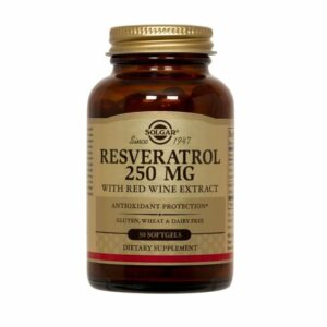 Solgar Resveratrol 250mg Ειδικό Συμπλήρωμα Διατροφής 30 μαλακές κάψουλες