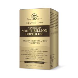 Solgar Advanced Multi Billion Dophilus Προβιοτικά 60 φυτικές κάψουλες