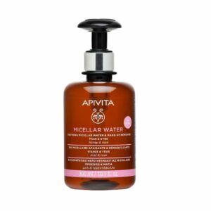 Apivita Rose & Honey Micellar Water Αφαίρεσης Μακιγιάζ Προσώπου & Ματιών 300ml