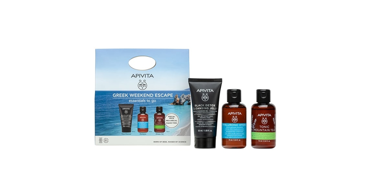 Apivita Promo Greek Weekend Escape Essentials to Go Σετ 3 ΤΜΧ