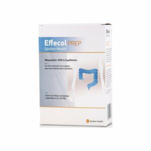 Epsilon Health Effecol Prep 3350 80mg Ειδικό Συμπλήρωμα Διατροφής 4 φακελίσκοι