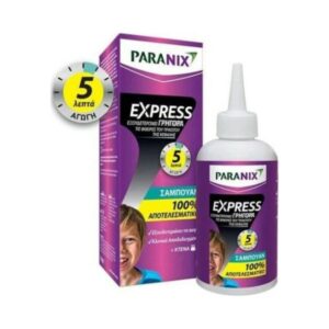 Paranix Express Αντιφθειρικό Σαμπουάν & Χτενάκι για Παιδιά 200ml