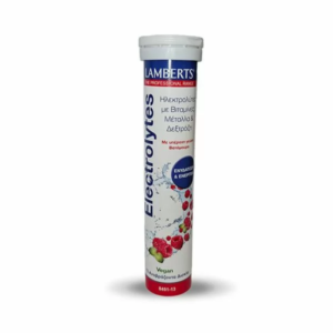 Lamberts Electrolytes με Βιταμίνες, Μέταλλα & Δεξτρόζη Blueberry 13 αναβράζοντα δισκία