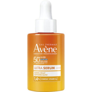 Eau Thermale Avène Ultra Serum Προσώπου SPF50 με σύμπλεγμα βιταμίνης Cg για λάμψη 30ml