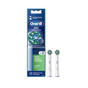 Oral-B Pro CrossAction Ανταλλακτικές Κεφαλές για Ηλεκτρική Οδοντόβουρτσα 2τμχ