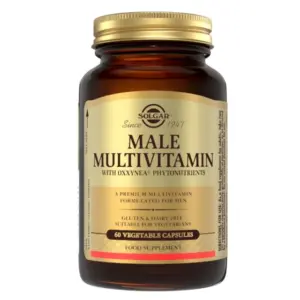 Solgar Male Multivitamin Πολυβιταμίνη 60 φυτικές κάψουλες