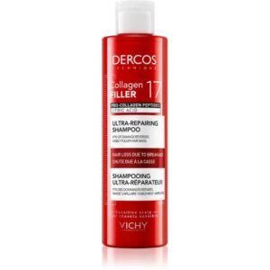 Vichy Dercos Collagen Filler Deep Repair Shampoo Against Hair Breakage 17 Volume 200ml