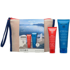 Apivita Bee Sun Safe Σετ με Αντηλιακό Κατά των πανάδων SPF50, 50ml, After Sun & Νεσεσέρ