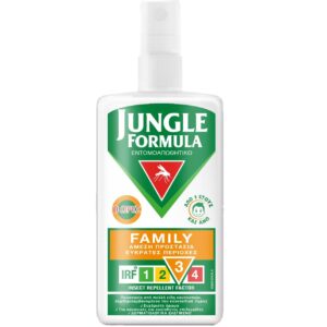 Jungle Formula Family Άοσμη Εντομοαπωθητική Λοσιόν σε Spray με Ισχυρή Δράση Κατάλληλη για Παιδιά 100ml