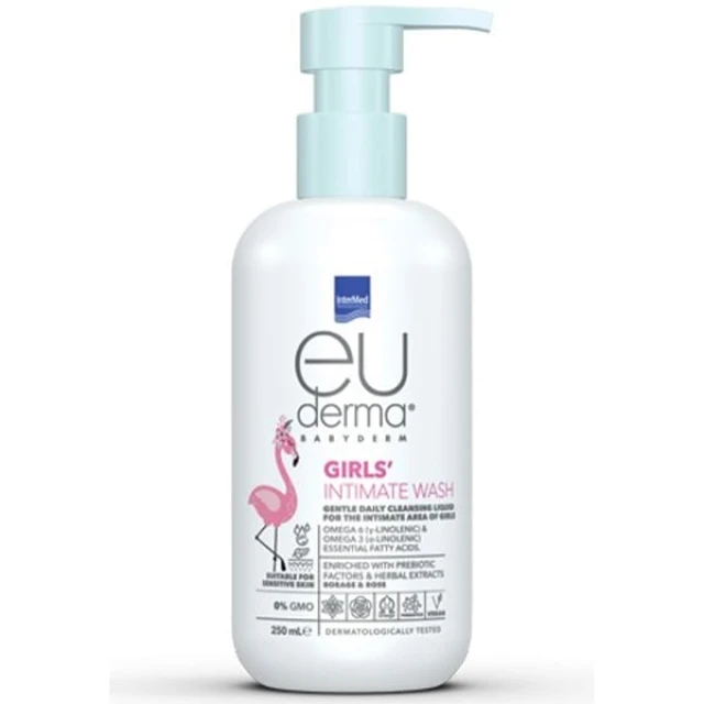 Intermed Euderma Babyderm Girls’ Intimate Wash 250ml